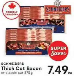 IGA Schneiders Thick Cut Bacon offer