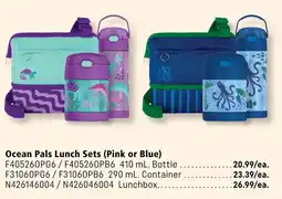 Covey Basics Ocean Pals Lunch Sets (Pink or Blue) offer
