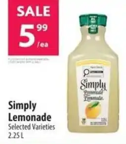 Co-op Simply Lemonade offer