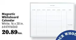 Covey Basics Magnetic Whiteboard Calendar offer