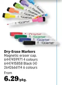 Covey Basics Quartet Dry-Erase Markers offer