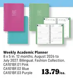Covey Basics Weekly Academic Planner offer