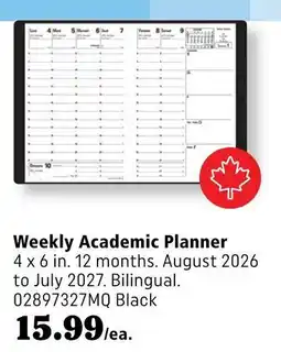 Covey Basics Weekly Academic Planner offer