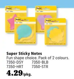 Covey Basics Post-it Super Sticky Notes offer