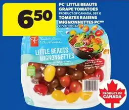 Real Canadian Superstore Pc little beauts grape tomatoes offer