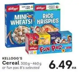IGA Kellogg's Cereal offer
