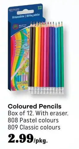 Covey Basics WESTCOTT Coloured Pencils offer