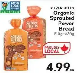 IGA SILVER HILLS Organic Sprouted Power Bread offer