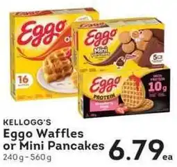 IGA KELLOGG'S Eggo Waffles or Mini Pancakes offer
