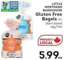 IGA LITTLE NORTHERN BAKEHOUSE Gluten Free Bagels offer