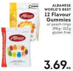 IGA ALBANESE WORLD'S BEST 12 Flavour Gummies offer