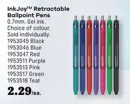 Covey Basics InkJoy Retractable Ballpoint Pens offer