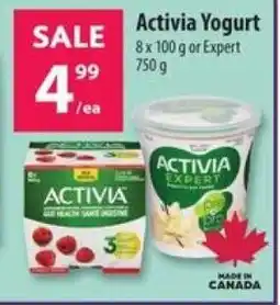 Co-op Activia Yogurt offer