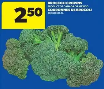 Real Canadian Superstore Broccoli crowns offer