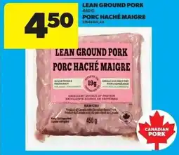 Real Canadian Superstore Lean ground pork offer