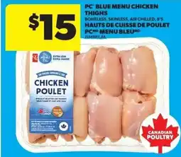 Real Canadian Superstore Pc blue menu chicken thighs offer