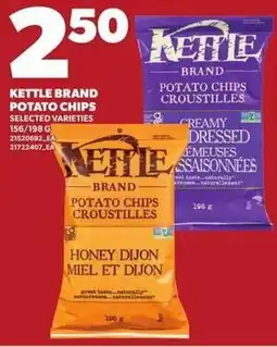 Loblaws Kettle brand potato chips offer