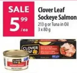 Co-op Clover Leaf Sockeye Salmon offer