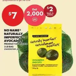 Loblaws Naturally imperfect avocados offer