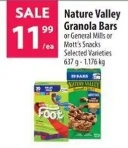 Co-op Nature Valley Granola Bars offer
