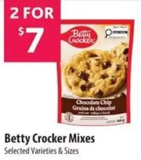 Co-op Betty Crocker Mixes offer