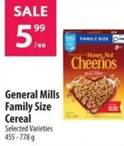 Co-op General Mills Family Size Cereal offer