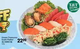 T&T Supermarket Ocean Treasures Sushi Platter offer