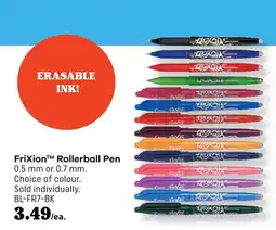 Covey Basics Frixion Rollerball Pen offer