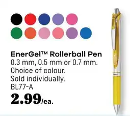 Covey Basics EnerGel Rollerball Pen offer