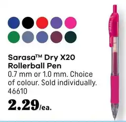 Covey Basics Sarasa Dry X20 Rollerball Pen offer