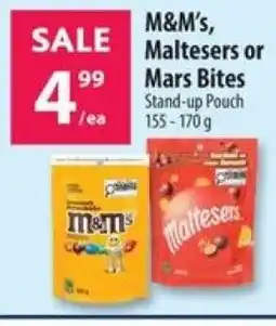 Co-op M&M's, Maltesers or Mars Bites offer