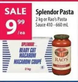 Co-op Splendor Pasta offer