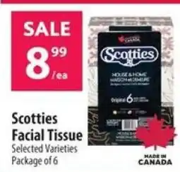 Co-op Scotties Facial Tissue offer
