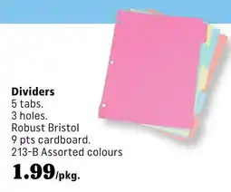 Covey Basics Dividers 5 tabs offer