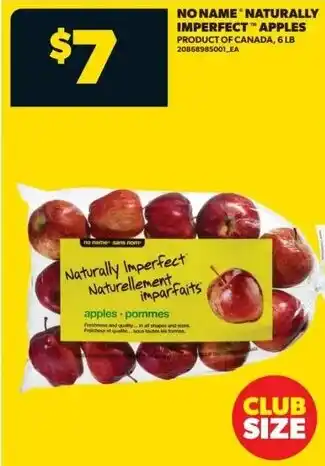Real Canadian Superstore No name naturally imperfect apples offer
