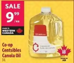 Co-op Co-op Centsibles Canola Oil offer