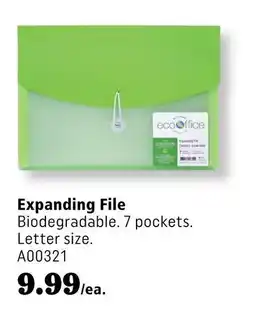 Covey Basics ecoOffice Expanding File offer