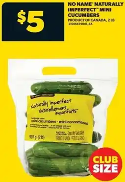 Real Canadian Superstore No name naturally imperfect mini cucumbers offer