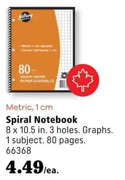 Covey Basics Hilroy Spiral Notebook offer