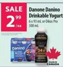 Co-op Danone Danino Drinkable Yogurt offer