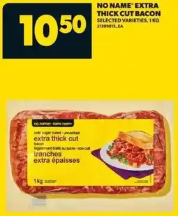 Real Canadian Superstore No name extra thick cut bacon offer