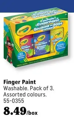 Covey Basics Crayola Finger Paint offer