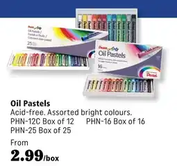 Covey Basics Pentel Arta Oil Pastels offer
