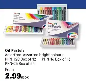 Pentel Arta Oil Pastels