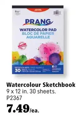 Covey Basics PRANG Watercolour Sketchbook offer