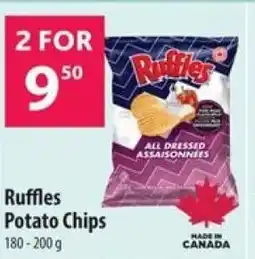 Co-op Ruffles Potato Chips offer