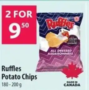 Co-op Ruffles Potato Chips offer
