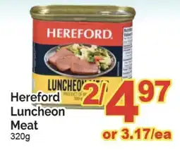 T&T Supermarket Hereford Luncheon Meat offer