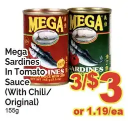 T&T Supermarket Mega Sardines In Tomato Sauce offer