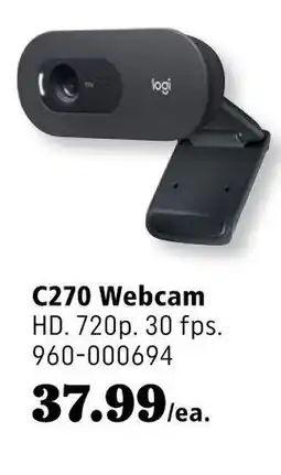 Covey Basics logi C270 Webcam offer